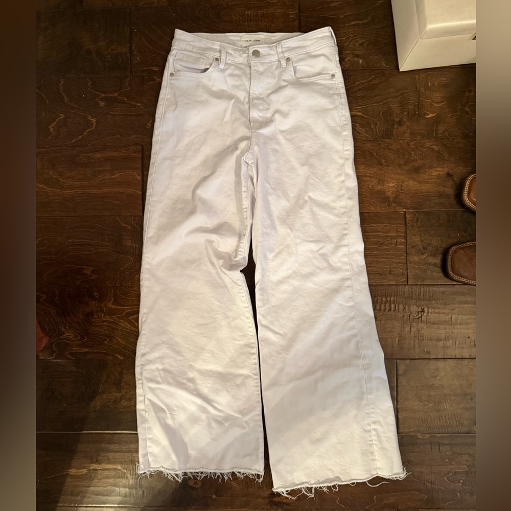 Dear John White Flare Jeans